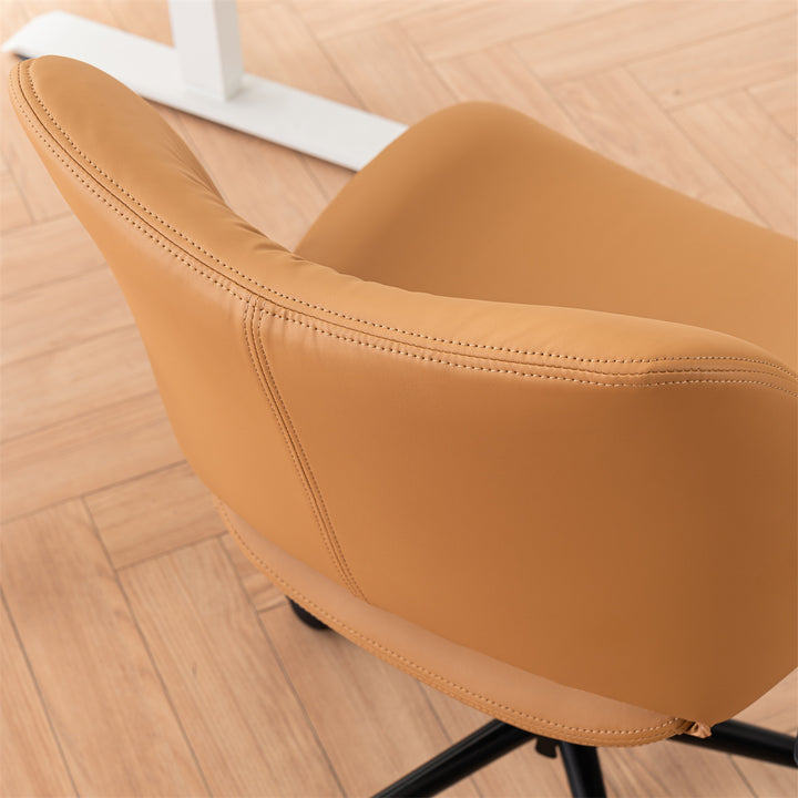 YOUNIKE Home Office Chair Armless Desk Chair with Widened Back