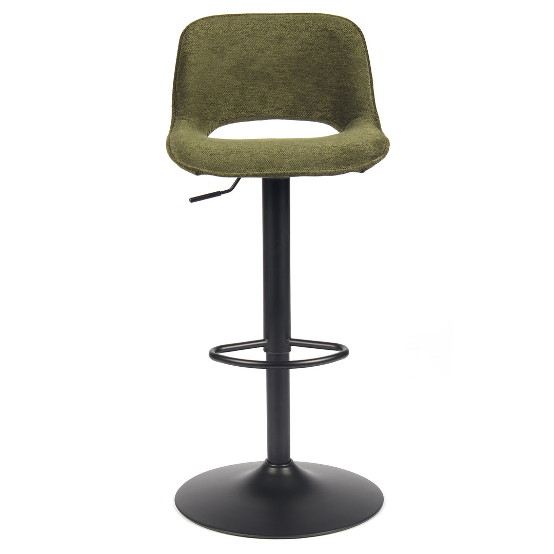 YOUNIKE Bar Stools Patchwork Counter Height Stools Set of 2