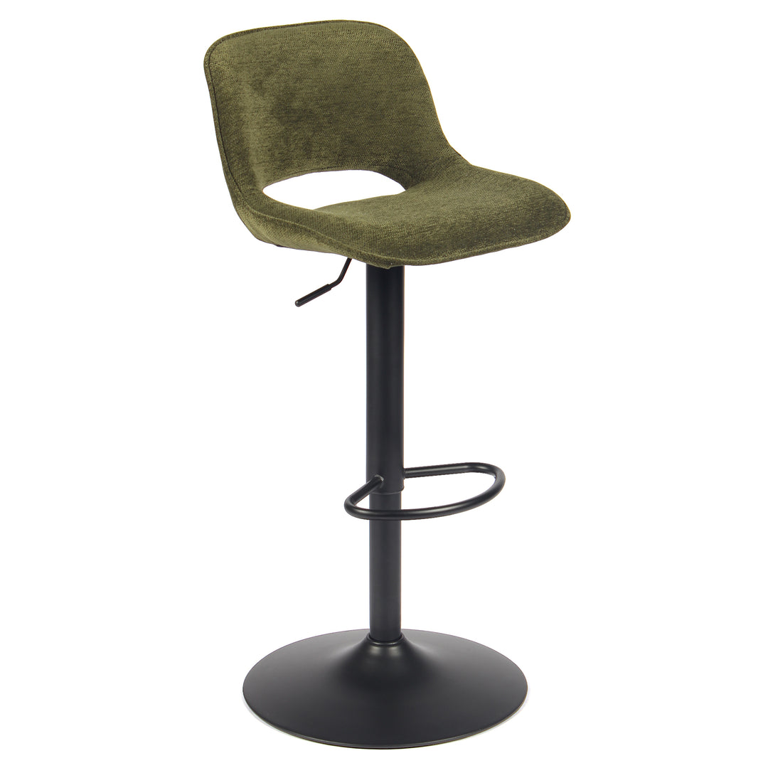 YOUNIKE Bar Stools Patchwork Counter Height Stools Set of 2