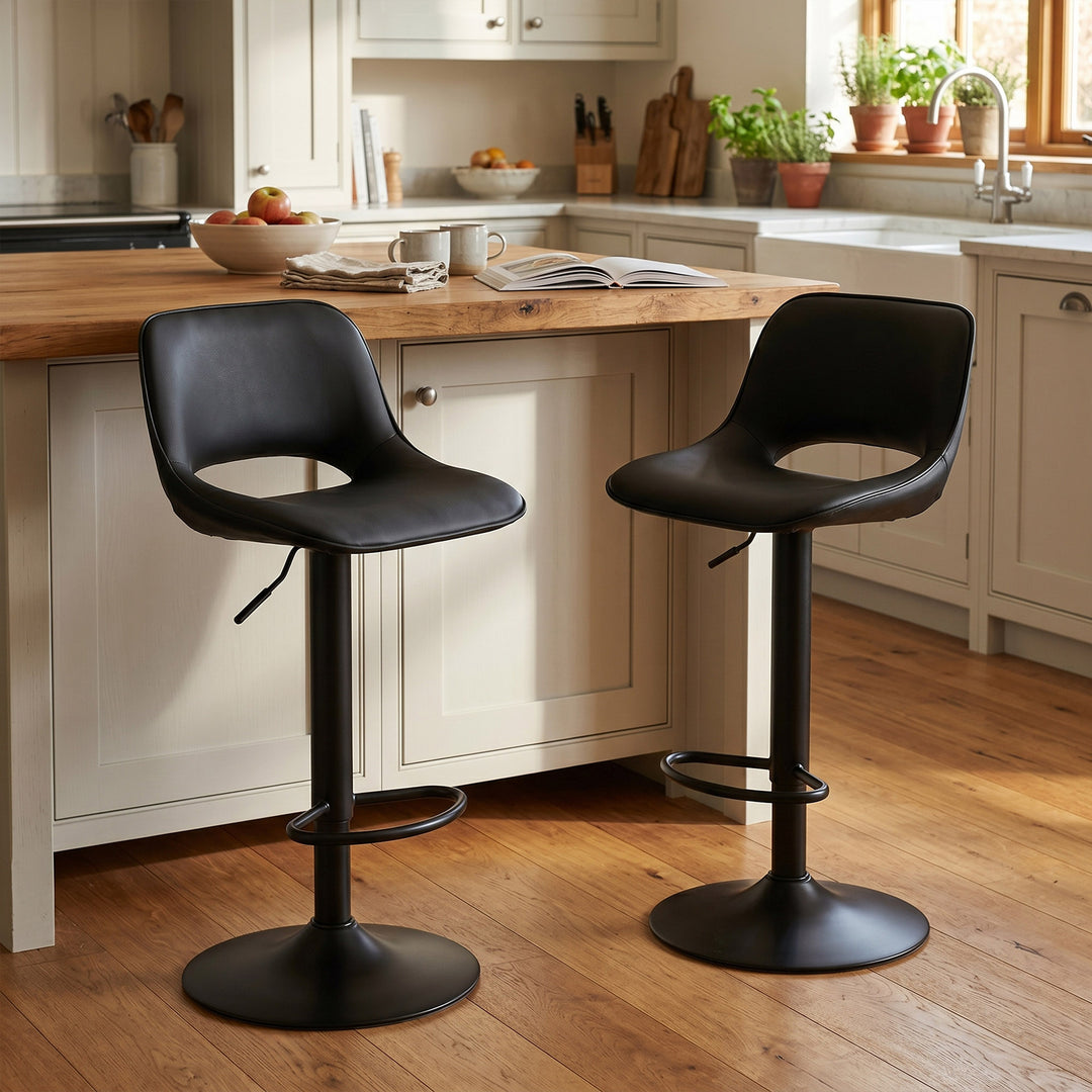 black bar stools