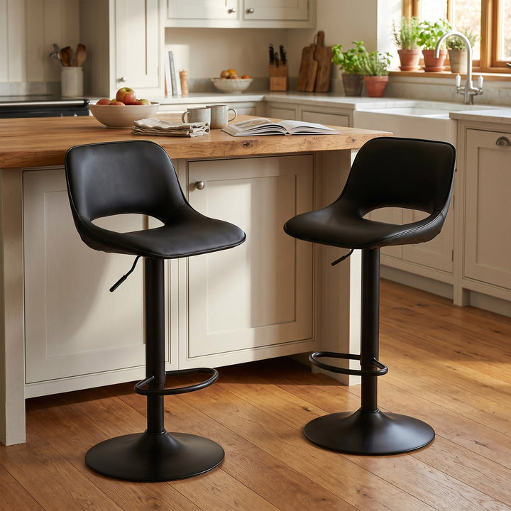 black bar stools
