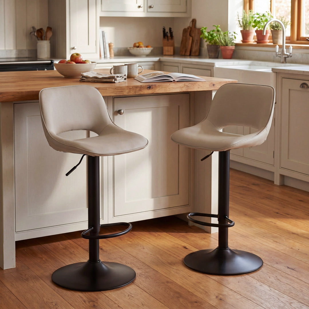 khaki bar stools