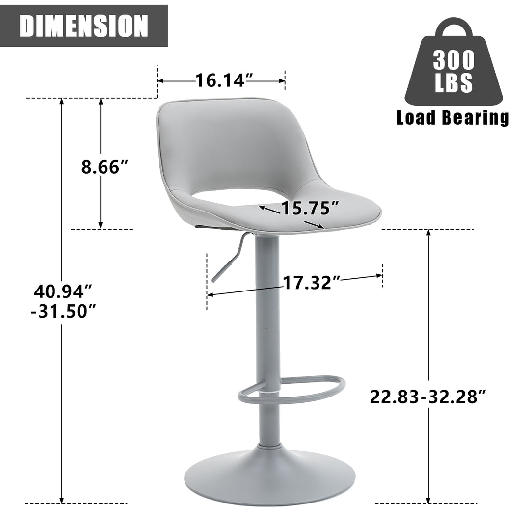 YOUNIKE Bar Stools Patchwork Counter Height Stools