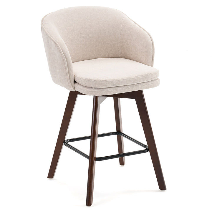 YOUNIKE Bar Chairs Swivel Counter Stools