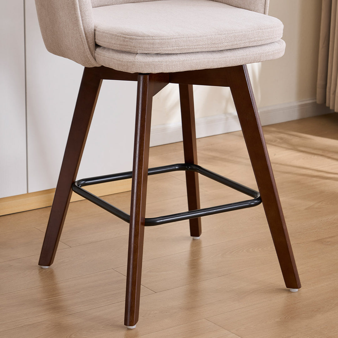 YOUNIKE Bar Chairs Swivel Counter Stools