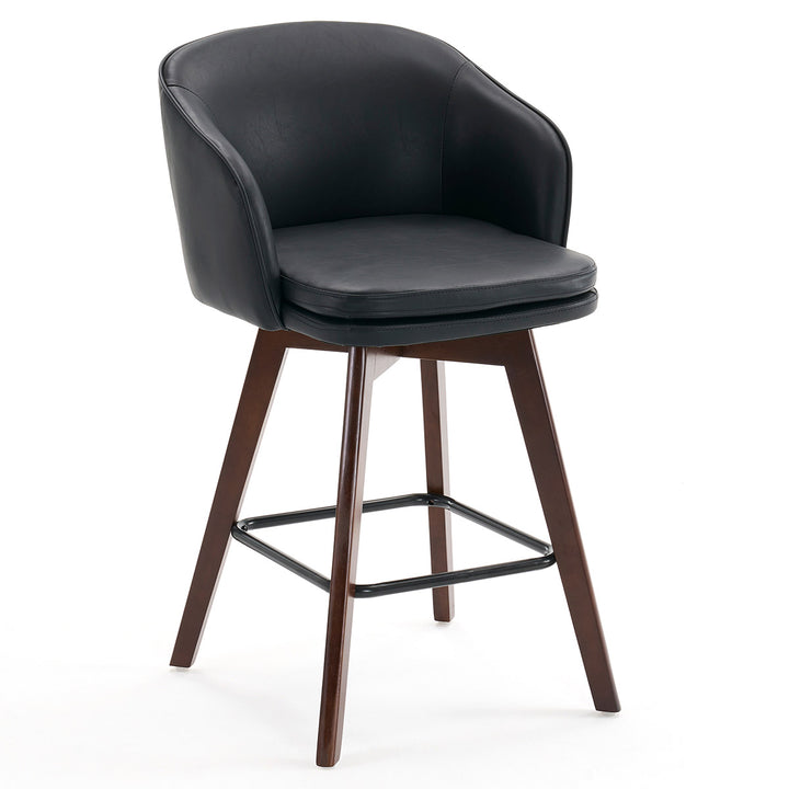 YOUNIKE Bar Chairs Swivel Counter Stools