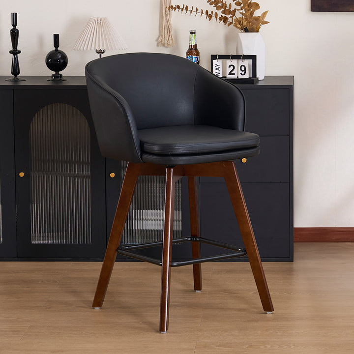 YOUNIKE Bar Chairs Swivel Counter Stools