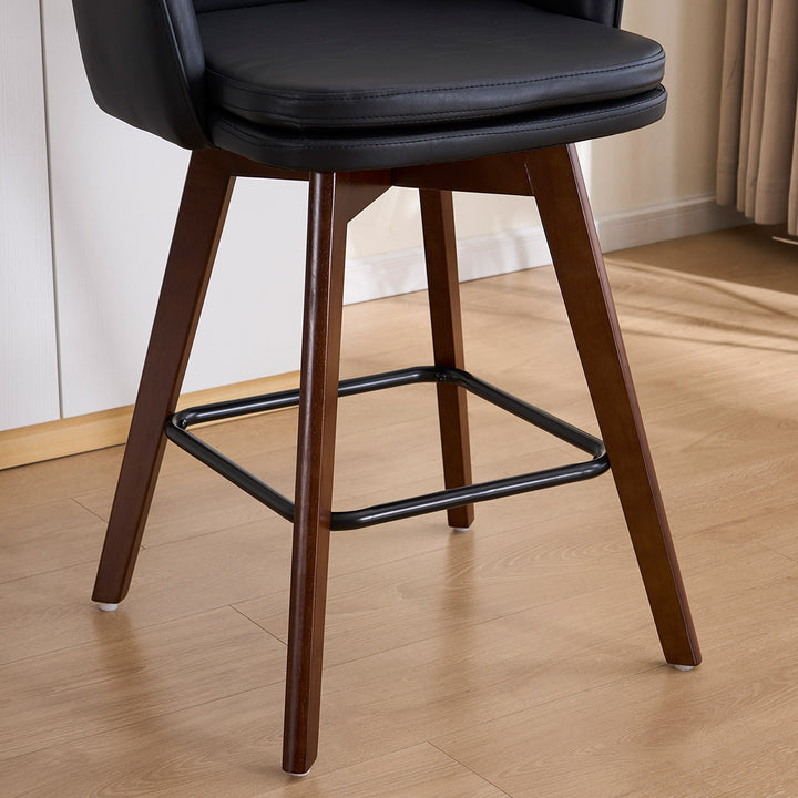 YOUNIKE Bar Chairs Swivel Counter Stools