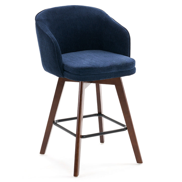 YOUNIKE Bar Chairs Swivel Counter Stools