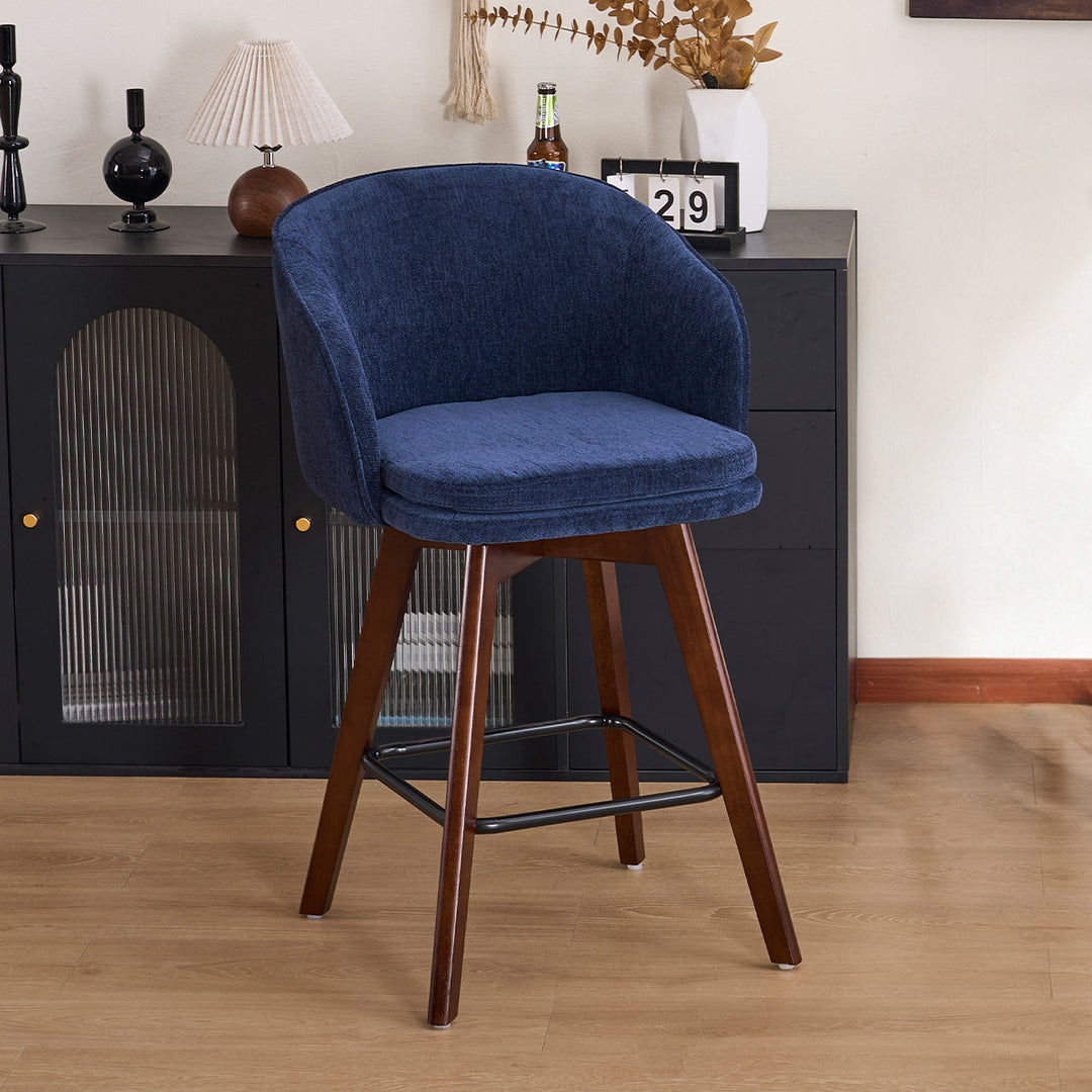YOUNIKE Bar Chairs Swivel Counter Stools
