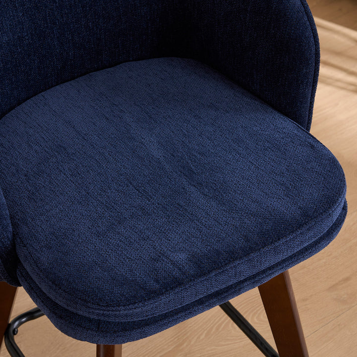 YOUNIKE Bar Chairs Swivel Counter Stools