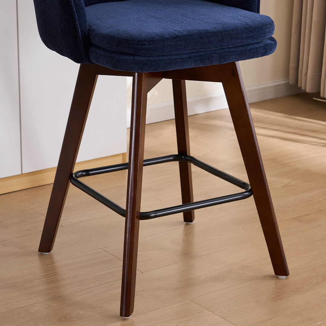 YOUNIKE Bar Chairs Swivel Counter Stools