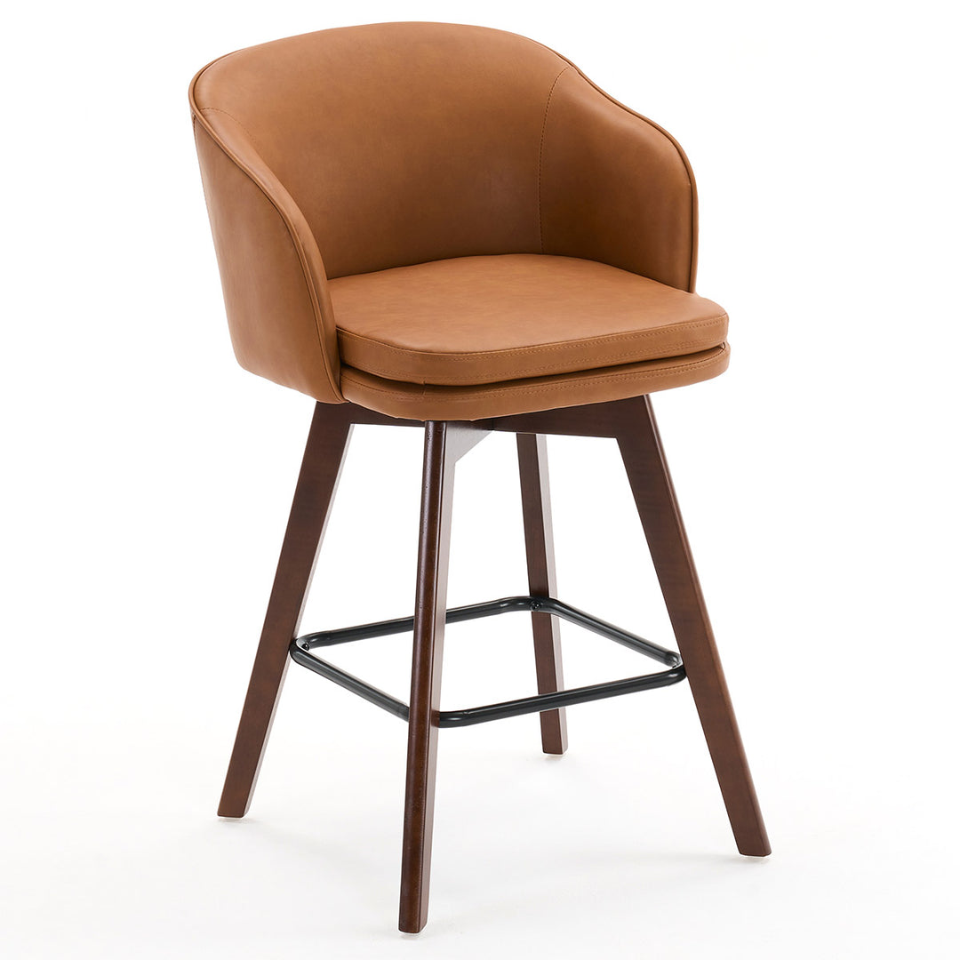 YOUNIKE Bar Chairs Swivel Counter Stools