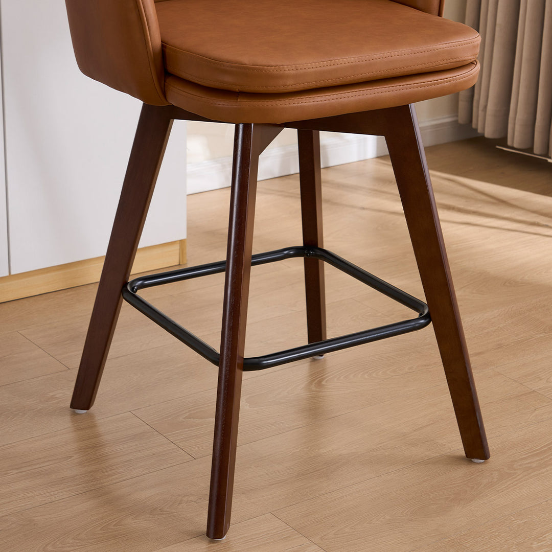 YOUNIKE Bar Chairs Swivel Counter Stools