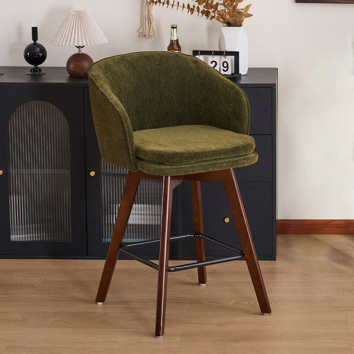 YOUNIKE Bar Chairs Swivel Counter Stools