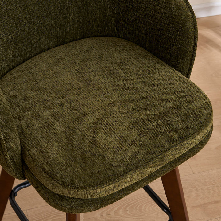 YOUNIKE Bar Chairs Swivel Counter Stools