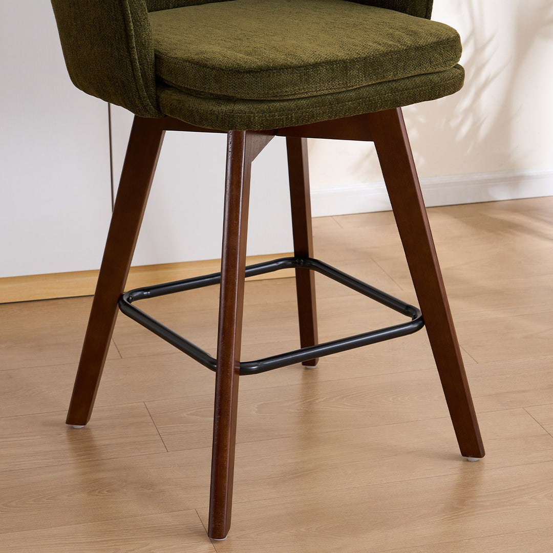 YOUNIKE Bar Chairs Swivel Counter Stools