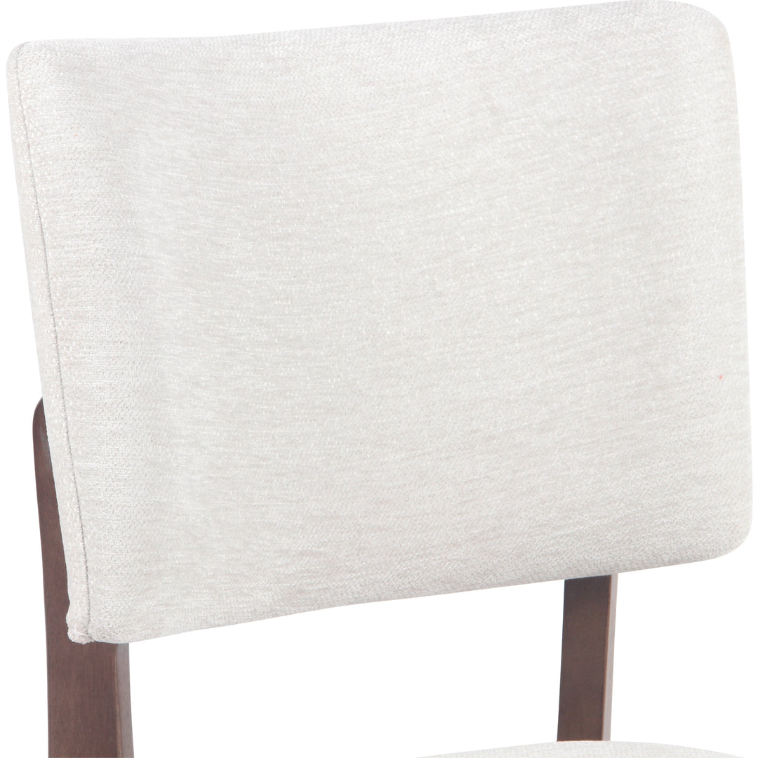YOUNIKE Modern Dining Chairs Padded Kitchen Chairs with Solid Wood Legs