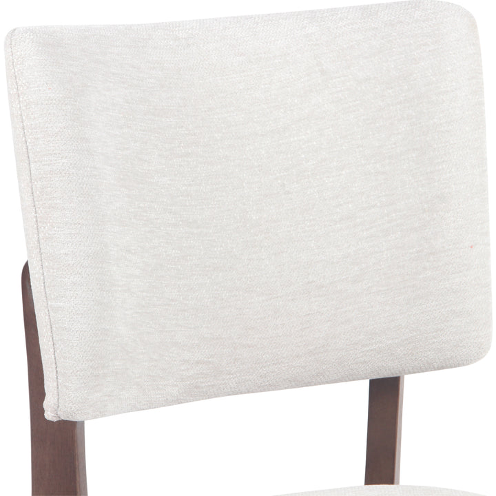 YOUNIKE Modern Dining Chairs Padded Kitchen Chairs with Solid Wood Legs