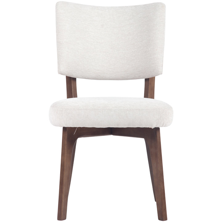 YOUNIKE Modern Dining Chairs Padded Kitchen Chairs with Solid Wood Legs