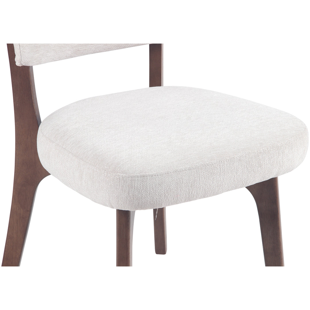 YOUNIKE Modern Dining Chairs Padded Kitchen Chairs with Solid Wood Legs