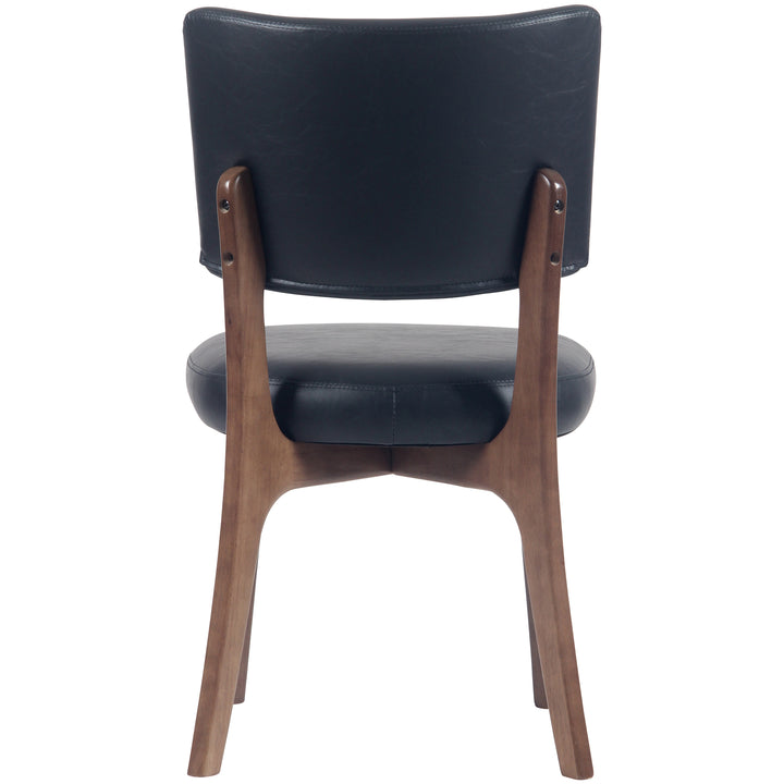 YOUNIKE Modern Dining Chairs Padded Kitchen Chairs with Solid Wood Legs