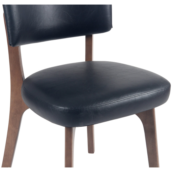YOUNIKE Modern Dining Chairs Padded Kitchen Chairs with Solid Wood Legs