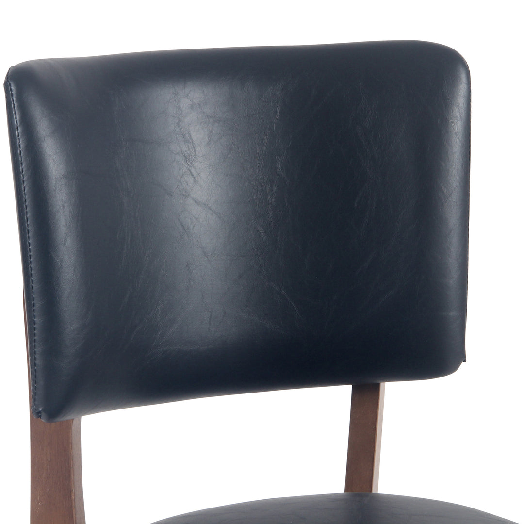 YOUNIKE Modern Dining Chairs Padded Kitchen Chairs with Solid Wood Legs