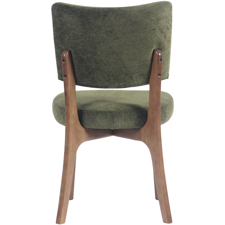YOUNIKE Modern Dining Chairs Padded Kitchen Chairs with Solid Wood Legs