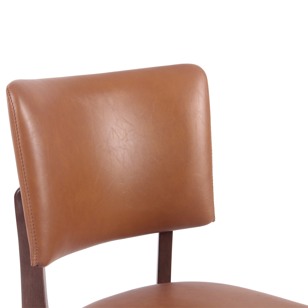 YOUNIKE Modern Dining Chairs Padded Kitchen Chairs with Solid Wood Legs