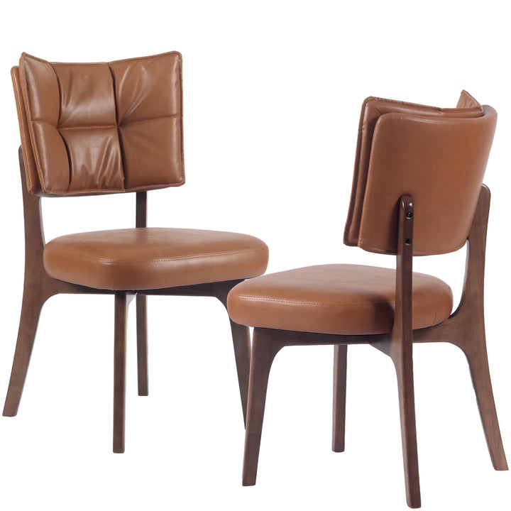 YOUNIKE Upholstered Dining Chairs with Padded Backrest Mid Century Side Chairs for Dining Room