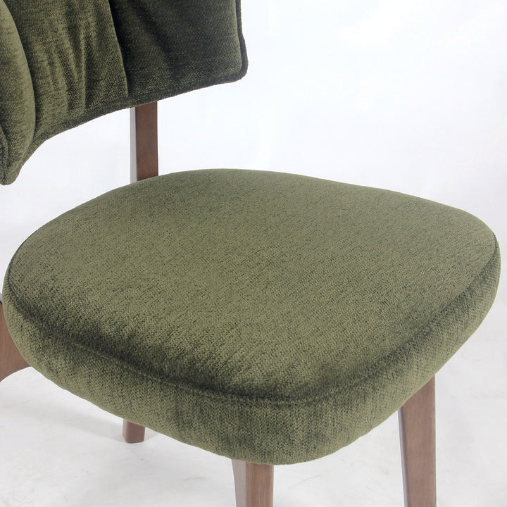 YOUNIKE Upholstered Dining Chairs with Padded Backrest Mid Century Side Chairs for Dining Room