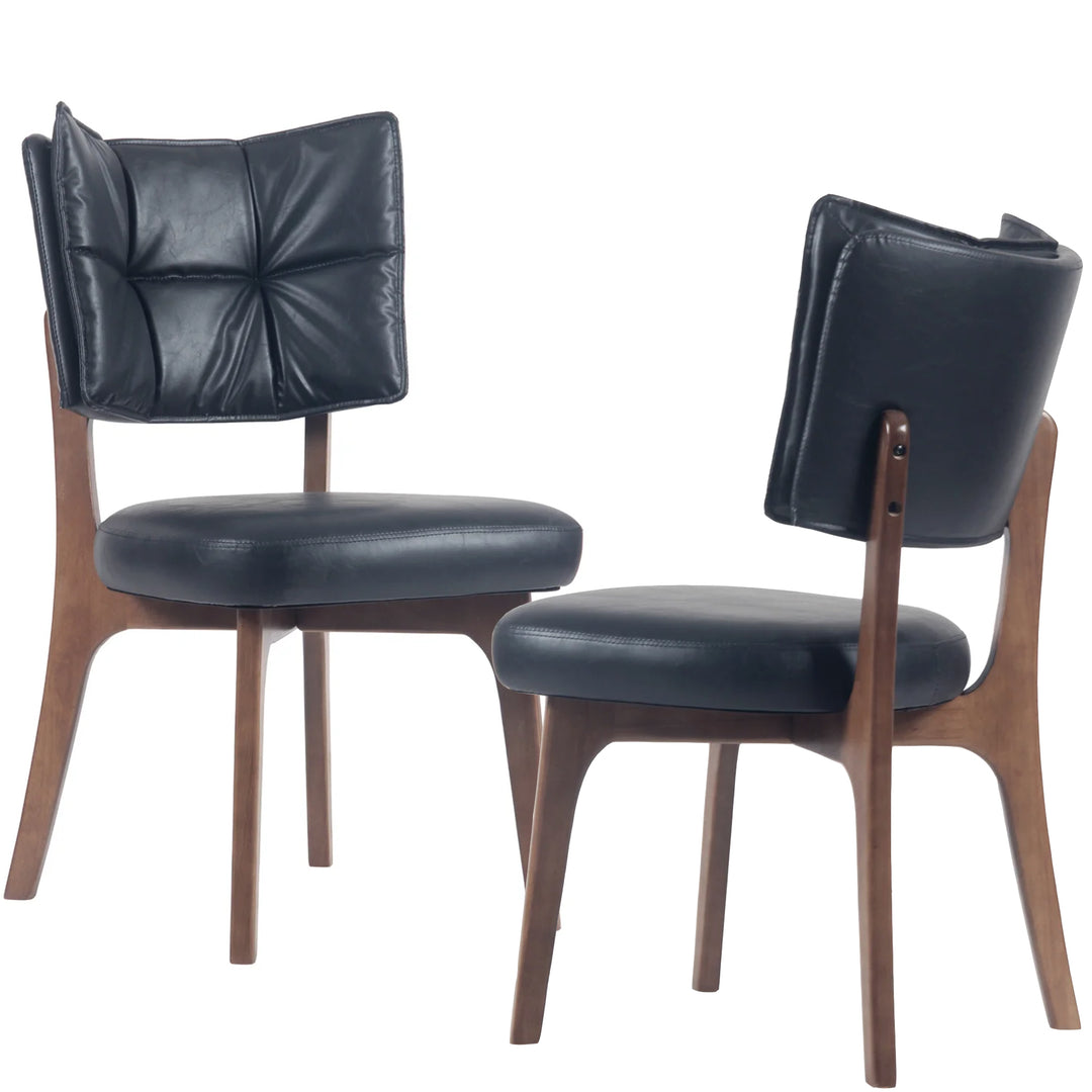 YOUNIKE Upholstered Dining Chairs with Padded Backrest Mid Century Side Chairs for Dining Room