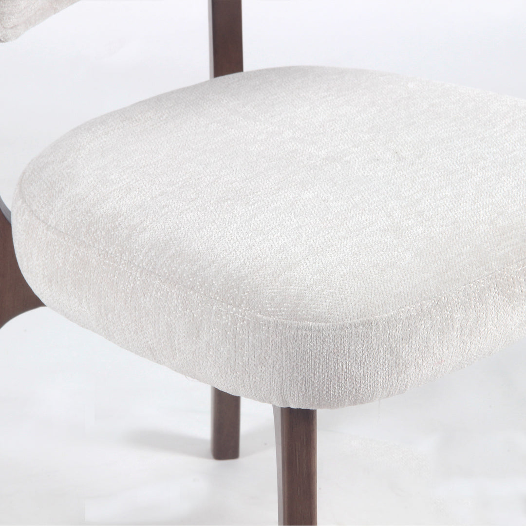 YOUNIKE Upholstered Dining Chairs with Padded Backrest Mid Century Side Chairs for Dining Room