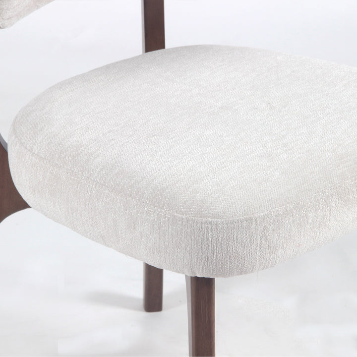 YOUNIKE Upholstered Dining Chairs with Padded Backrest Mid Century Side Chairs for Dining Room