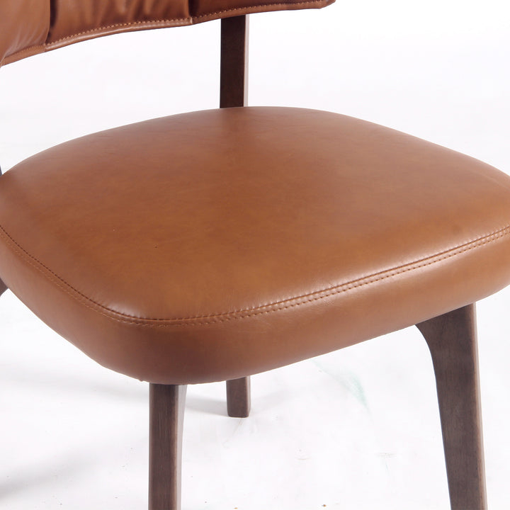 YOUNIKE Upholstered Dining Chairs with Padded Backrest Mid Century Side Chairs for Dining Room
