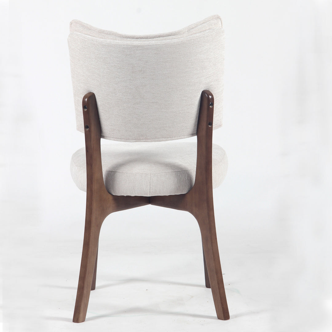 YOUNIKE Upholstered Dining Chairs with Padded Backrest Mid Century Side Chairs for Dining Room
