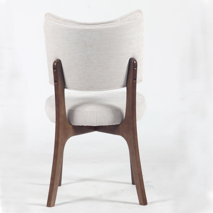 YOUNIKE Upholstered Dining Chairs with Padded Backrest Mid Century Side Chairs for Dining Room