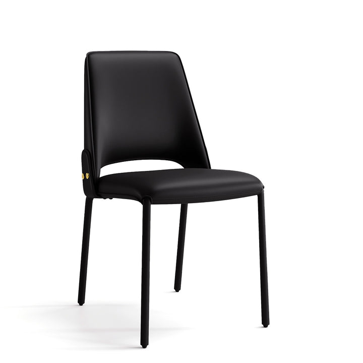 YOUNIKE Slope Premium Leather Dining Chairs