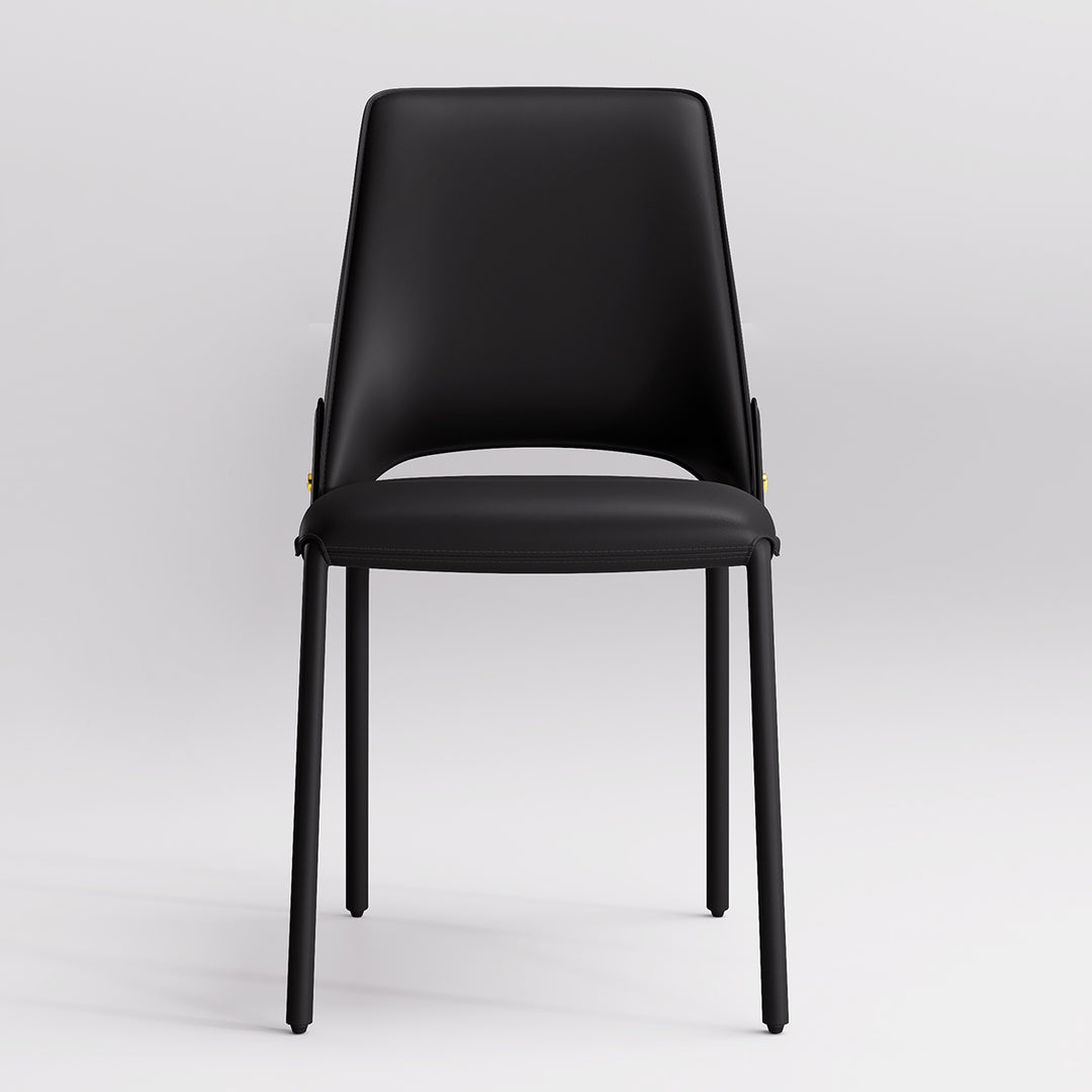 YOUNIKE Slope Premium Leather Dining Chairs