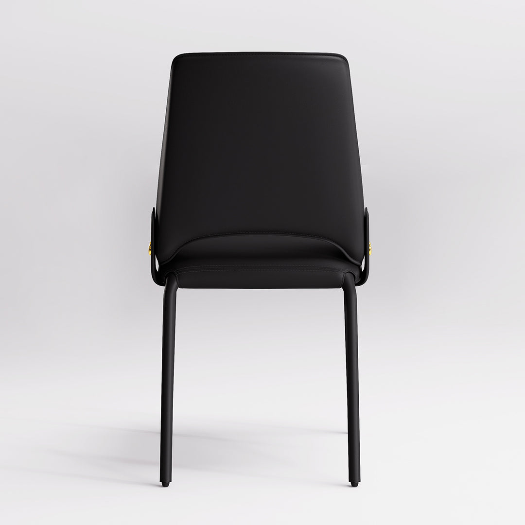YOUNIKE Slope Premium Leather Dining Chairs