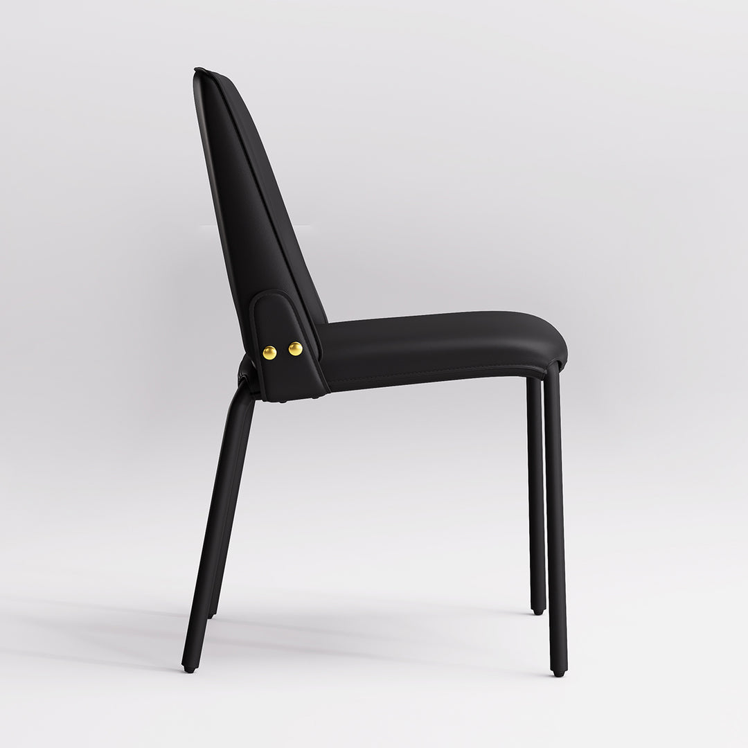 YOUNIKE Slope Premium Leather Dining Chairs