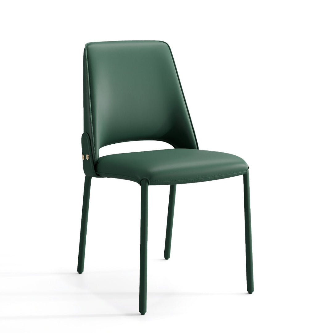 YOUNIKE Slope Premium Leather Dining Chairs