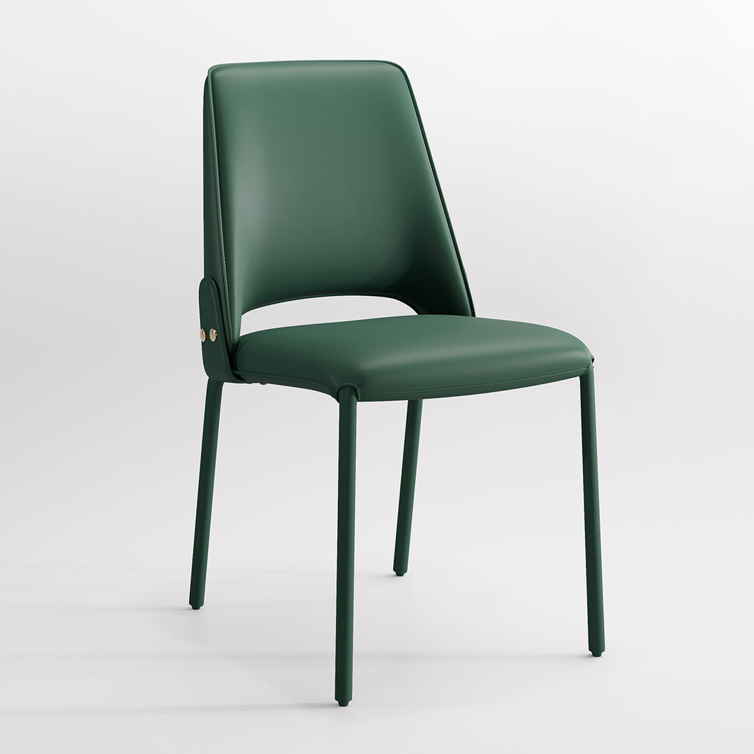 YOUNIKE Slope Premium Leather Dining Chairs