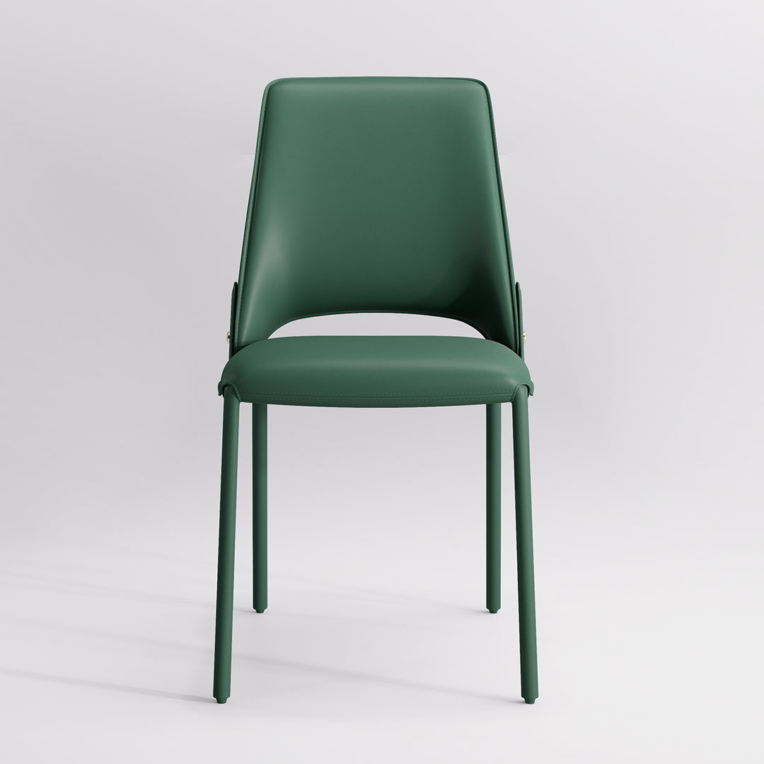 YOUNIKE Slope Premium Leather Dining Chairs
