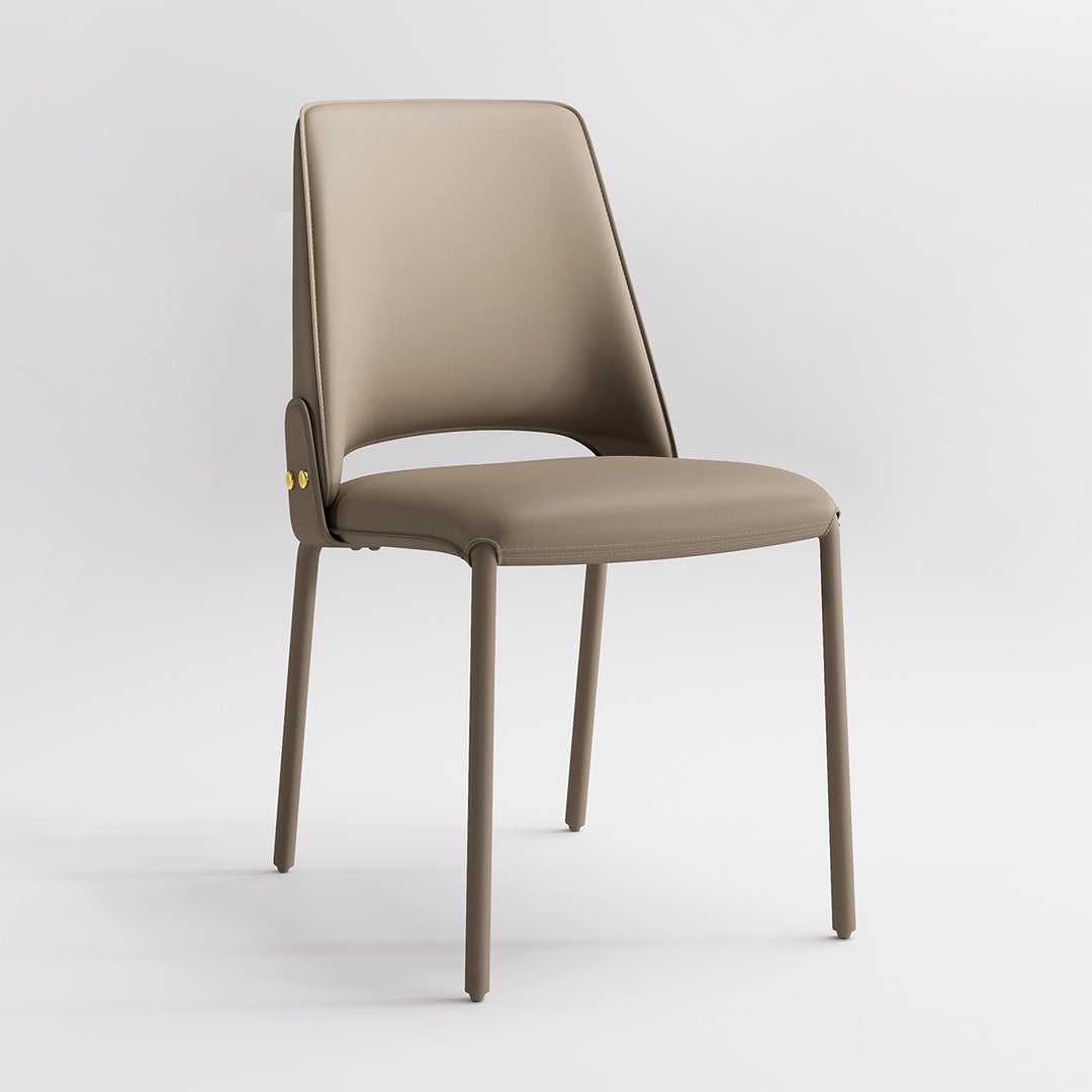 YOUNIKE Slope Premium Leather Dining Chairs
