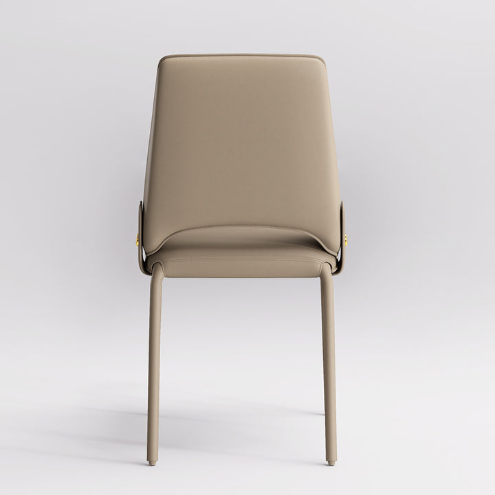 YOUNIKE Slope Premium Leather Dining Chairs