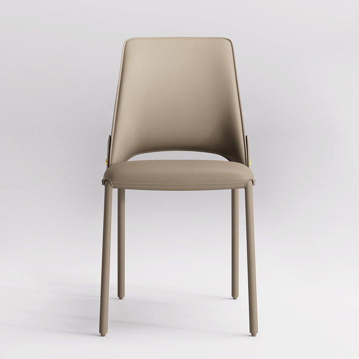 YOUNIKE Slope Premium Leather Dining Chairs