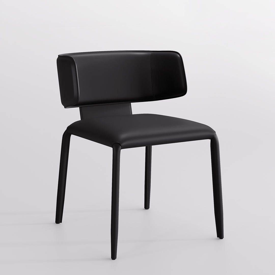 YOUNIKE Track Sadddle Leather Bar Stools