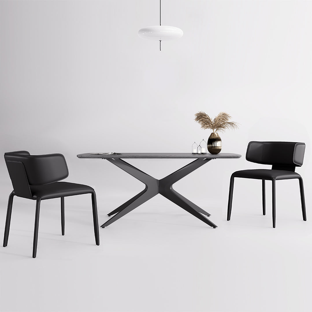 YOUNIKE Track Sadddle Leather Bar Stools
